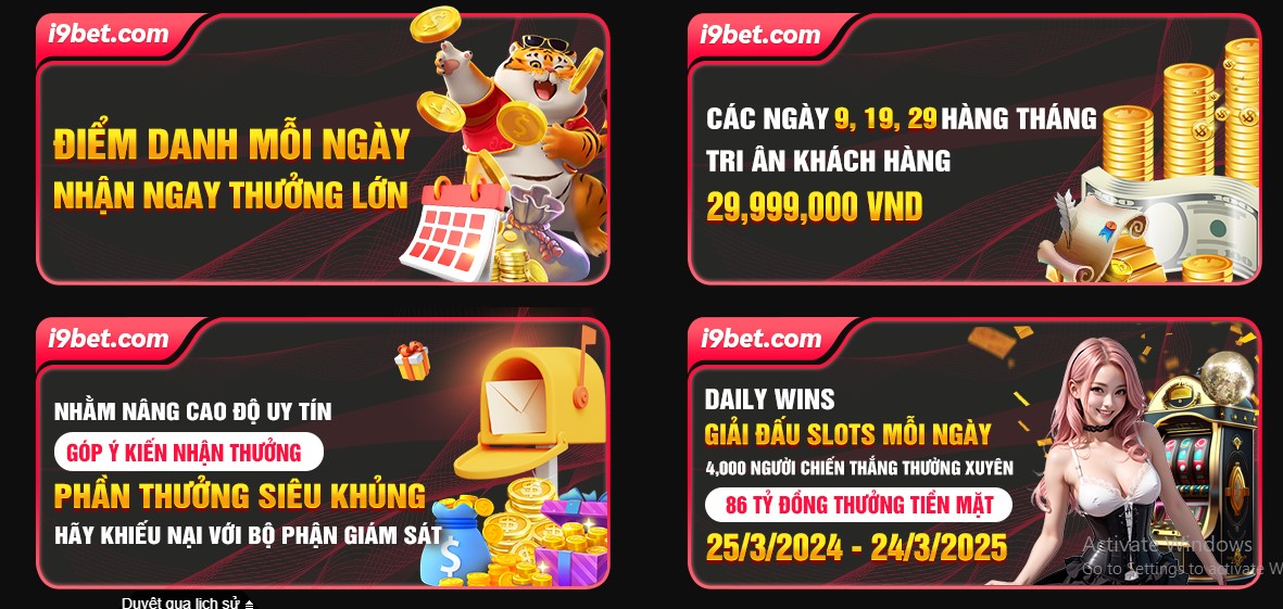 Lưu ý khi tham gia các chương trình khuyến mãi i9bet